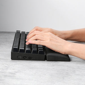 Redragon® Ergonomic Gaming Wrist Rest – Memory Foam & Anti-Slip Rubber Base