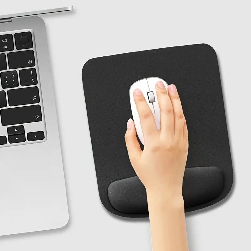 Ergonomic Mouse Pad with Gel Wrist Rest – Comfortable Keyboard Support & Non-Slip Base