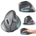 HyperPlay 2.4GHz Wireless Gaming Mouse – 3200DPI Ergonomic 8-Button RGB Controller (Right-Handed)