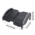 Office Foot Rest Under Desk with Massage Beads & Adjustable Height